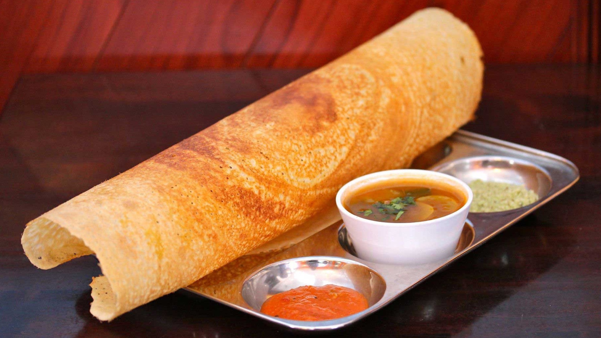 Making a Dosa